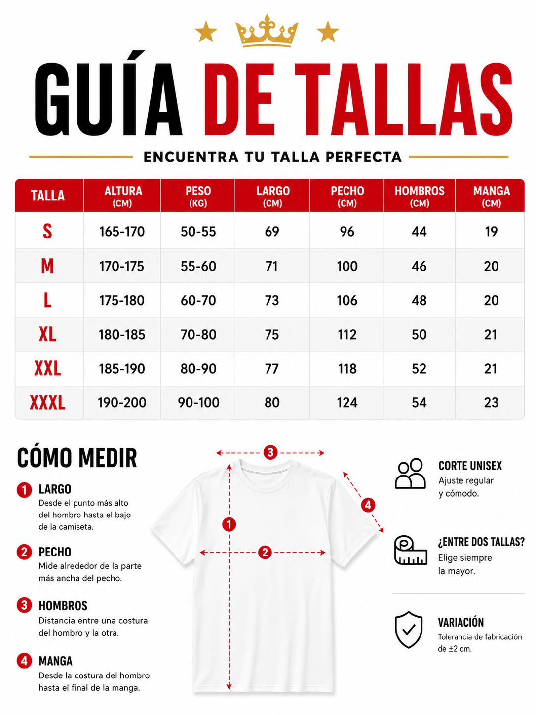 Camiseta España 1ª Equipación 2026 Campeones