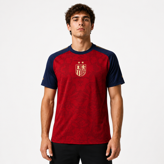 Camiseta Somos Campeones Roja
